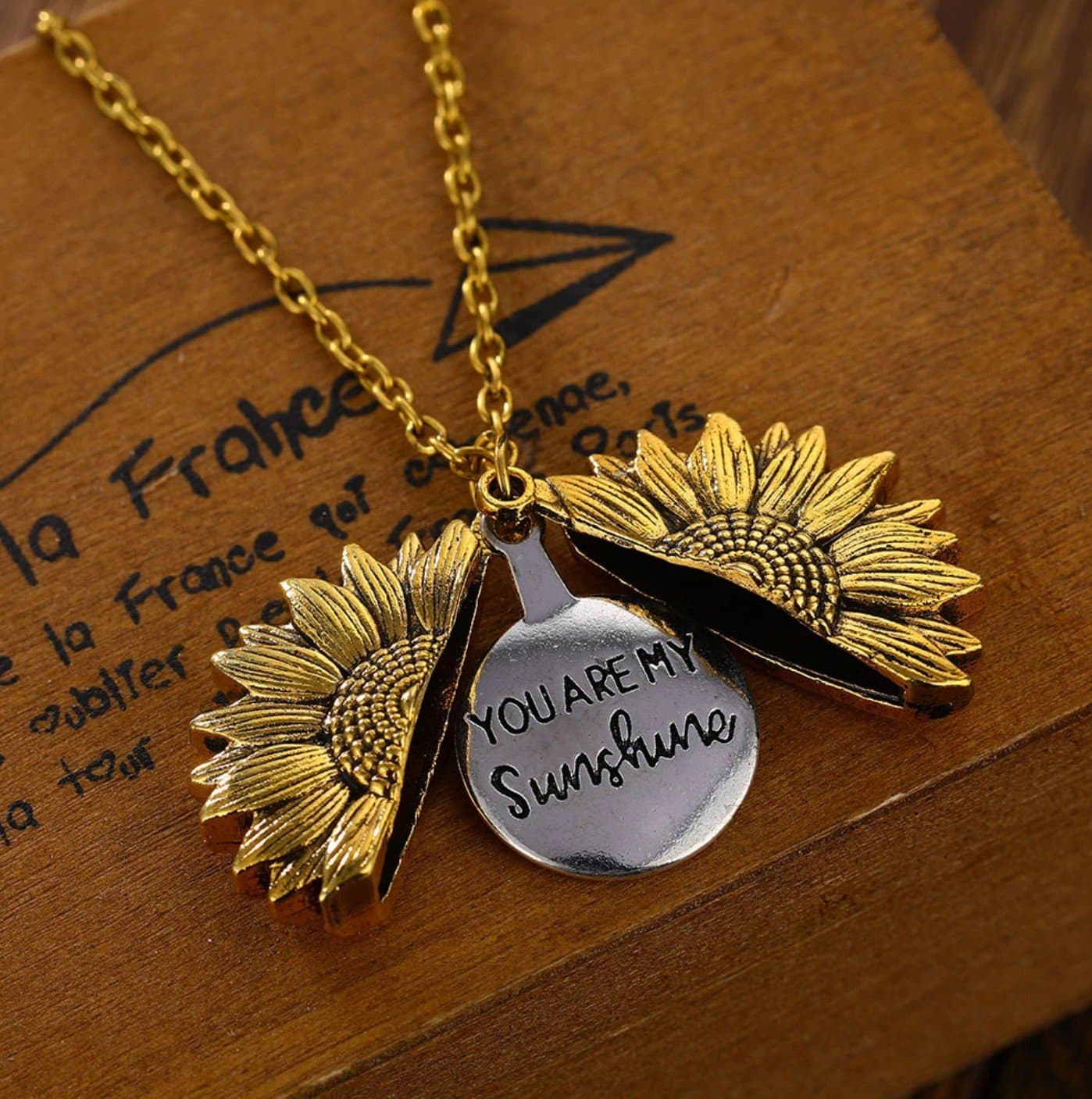 Sunflower Necklace